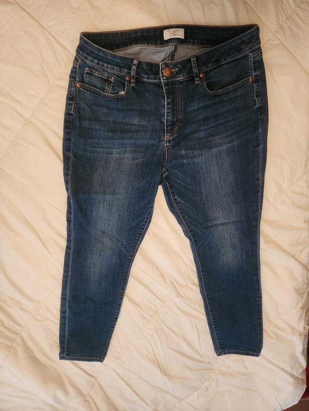 Loft Petite 12 Skinny Jeans
